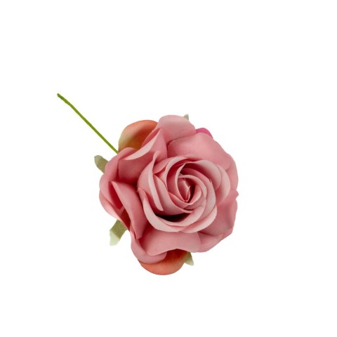 FIORE BOCCIOLO ROSA T.5CM ROSA ANTICO